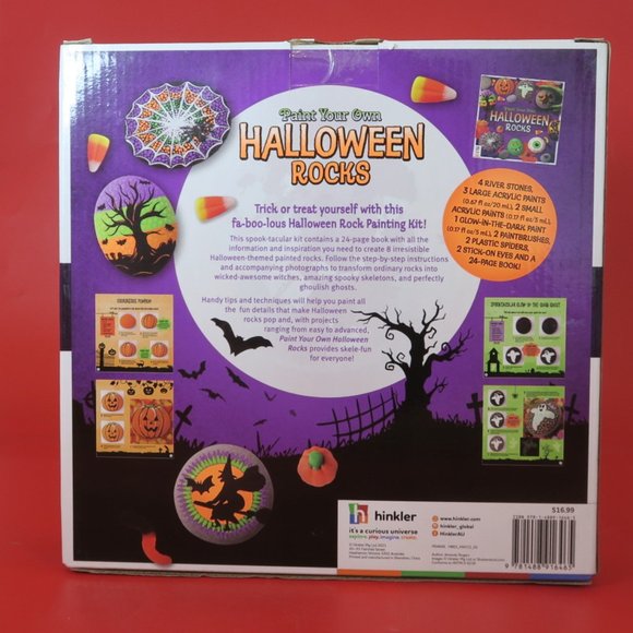 Hinkler Create Paint Your Own Halloween Rocks Kit - Picture 4 of 9